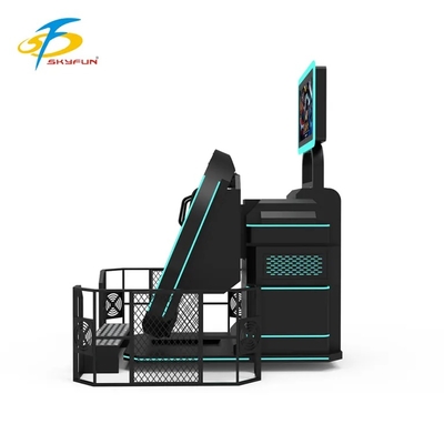 SKYFUN 360° Full-Rotation VR Motion Simulator Ride. นั่งเก้าอี้ความเป็นจริงแบบเวอร์ชัวร์แบบอัมเมรชั่น ด้วยแพลตฟอร์มแบบไดนามิก เนื้อหาเกม AR/VR หูฟัง 4K การติดตามการเคลื่อนไหว การตอบสนองทางการสัมผัส และการสนับสนุนมือสอง
