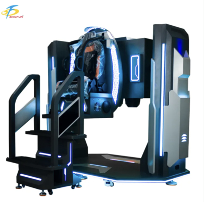720 ° VR Fun Reversal Star Single Player Simulator หน่วยหมุน 361 ° เอกลักษณ์ ระยะการเคลื่อนไหวที่ใหญ่ สร้างพรีเมี่ยม เกมส์ VR ที่หลุมซึม