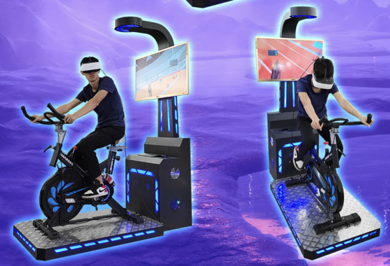 รีดซิมูเลอร์ อุปกรณ์ฟิตเนส VR รีดซิมูเลอร์จักรยาน VR จีน VR ผู้ผลิตจักรยาน SKYFUN