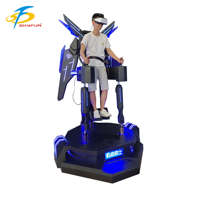 VR Flight Simulator ประสบการณ์การบิน VR 9 มิติที่น่าทึ่ง ด้วยการสั่นสะเทือนขึ้นลง การควบคุมแบบอินเตอร์เอคทีฟ และผล LED