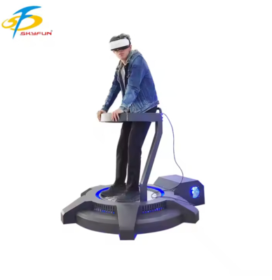 เครื่องสะเทือน VR หน่วยจําลอง VR รวมด้วยแพลตฟอร์มสั่น สกรีนสัมผัส 22 นิ้ว วิดีโอ VR 100+