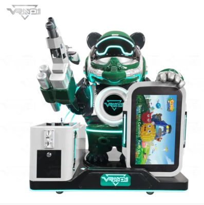 VR ทหารแพนด้า – เครื่องเล่นเกมยิง VR สุดล้ำ พร้อม 7 เกม, ตู้จ่ายของเล่น, รองรับหลายช่องทางการชำระเงิน และดีไซน์แพนด้าที่ปรับแต่งได้สำหรับตู้เกม