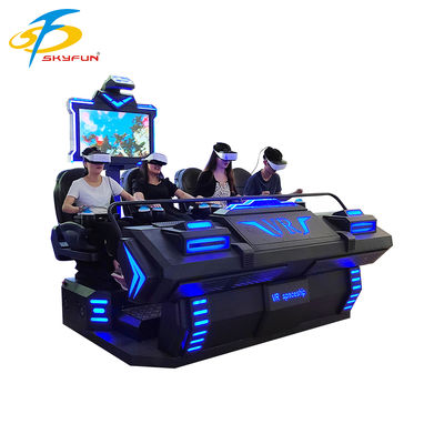 โรงภาพยนตร์ VR 4 ที่นั่ง 9D – โรงละคร VR แบบหลายคนดื่มด่ำ พร้อมภาพยนตร์กว่า 100 เรื่อง และเกมแบบโต้ตอบ 15 เกม, แว่นตา Deepoon VR