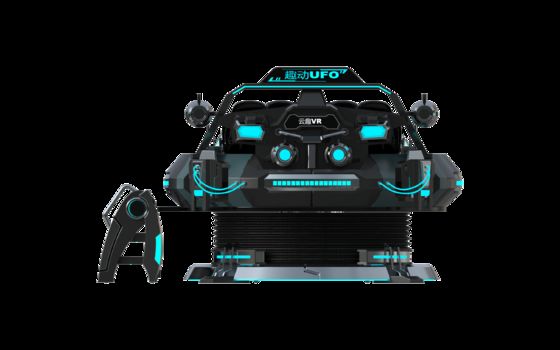 เครื่องจำลองโรงภาพยนตร์ VR 5 ที่นั่ง UFO FUN ที่ปรับแต่งได้ | เครื่องเล่น VR 9D แบบหลายผู้เล่นพร้อมแว่นตา DPVR, จอภาพขนาด 32 นิ้ว, ห่วงลวด Sempre ที่เชื่อถือได้ และระบบการเคลื่อนไหวขนาดใหญ่ – SKYFUN