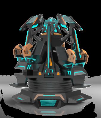 เครื่องจำลองโรงภาพยนตร์ VR 3 ที่นั่ง Fun Star Tower | การออกแบบการเคลื่อนไหว 9-DOF สุดพิเศษ, จอแสดงผล 360°, เอฟเฟกต์พิเศษหลายแบบ, แว่นตา DPVR & การขับขี่ที่ดื่มด่ำสำหรับผู้เล่น 3 คน – ผู้ผลิต SKYFUN