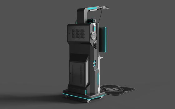 VR Sharing VR Shooting Simulator | เครื่องจำลองการยิงปืน VR หยอดเหรียญด้วยตนเอง, ระบบ Android, เครื่องเล่น VR ยิงปืนราคาประหยัด, แว่นตาปืน Pico & จอภาพ 32 นิ้ว – ผู้ผลิต SKYFUN