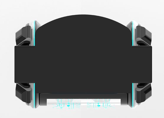 เครื่องจักรเวลาที่สนุกสนาน 2 ที่นั่ง VR ซิมูเลอเตอร์โรงภาพยนตร์ ภาพยนตร์เคลื่อนไหว Crank, การออกแบบไฟเบอร์กล๊าส, ที่นั่งคู่สําหรับผู้ปกครอง-เด็กหรือคู่รัก, 56 เกมส์, DPVR E3-S & 44 นิ้ว มอนิเตอร์สัมผัส
