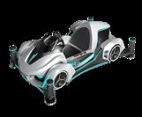 เครื่องจำลองรถแข่ง FUN 4 DOF | การเคลื่อนไหว 4 แกน, จอ LCD โค้งขนาดใหญ่พิเศษ, พวงมาลัย Logitech G29, 5 เกม, จอภาพขนาด 42 นิ้ว – ผู้ผลิต SKYFUN