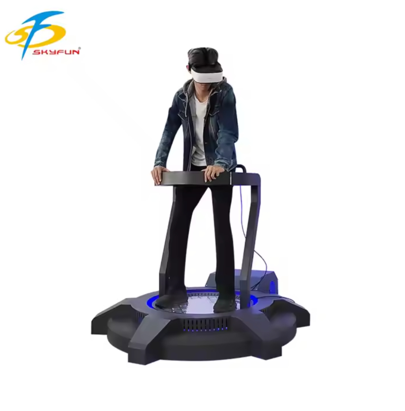 เครื่องสะเทือน VR หน่วยจําลอง VR รวมด้วยแพลตฟอร์มสั่น สกรีนสัมผัส 22 นิ้ว วิดีโอ VR 100+
