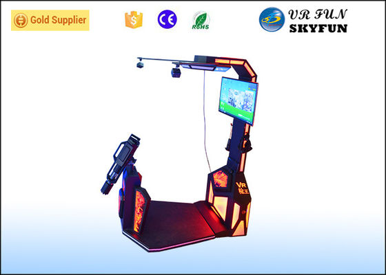 HTC Vive Flight Simulator ดำ / แดง, ยิงปืนจำลองเกมเสมือนจริง