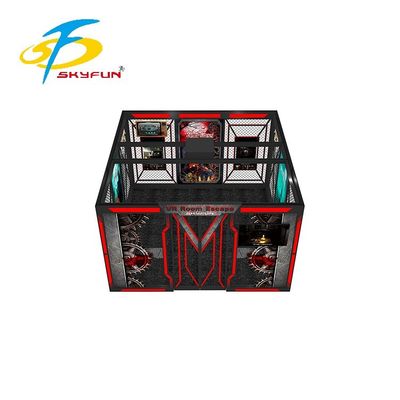 เกมหนีออกจากห้อง VR สำหรับ 2 ผู้เล่น – แพลตฟอร์ม VR แบบโต้ตอบพร้อมเกมปริศนาแบบผู้เล่นหลายคน ความท้าทายแบบร่วมมือ และชุดหูฟัง HTC เพื่อประสบการณ์ห้องหลบหนีที่สมจริง