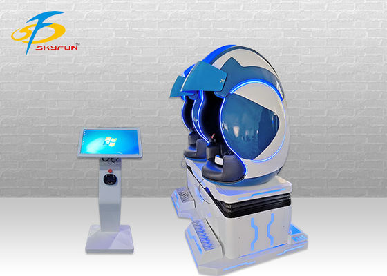 220V 2 ที่นั่ง VR Egg Chair, โรงหนัง 9D Flight VR Simulator Simulator
